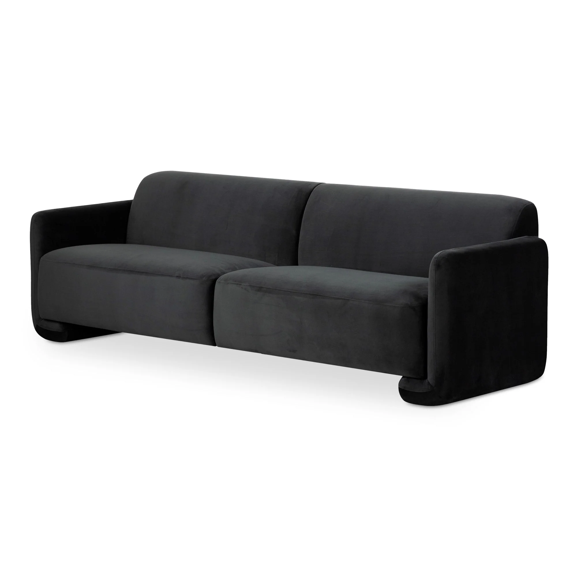 Moe's Home Collection Fallon Shadow Grey Sofa - Image 5