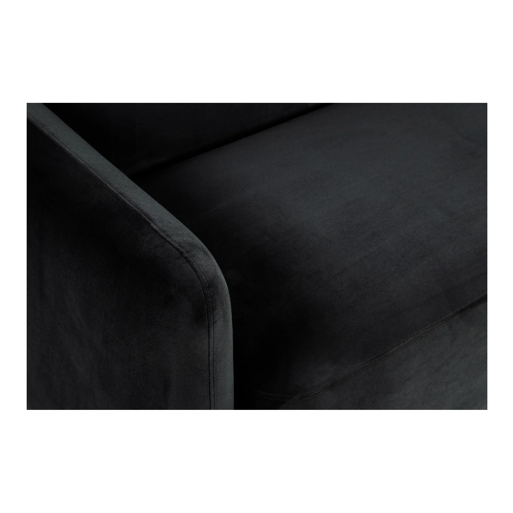 Moe's Home Collection Fallon Shadow Grey Sofa - Image 7