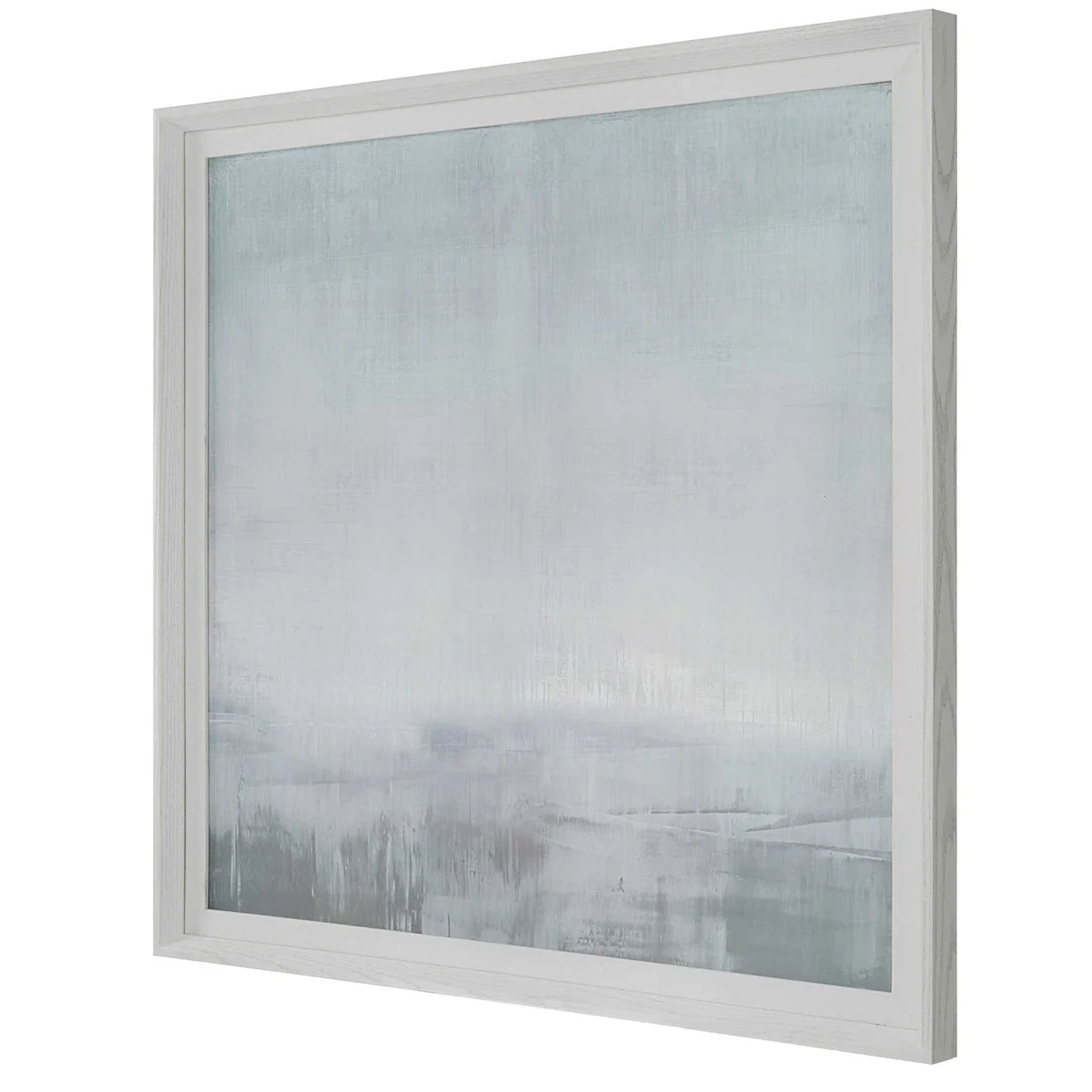 Uttermost Fate Neutral Light Gray and White Framed Print - Image 4