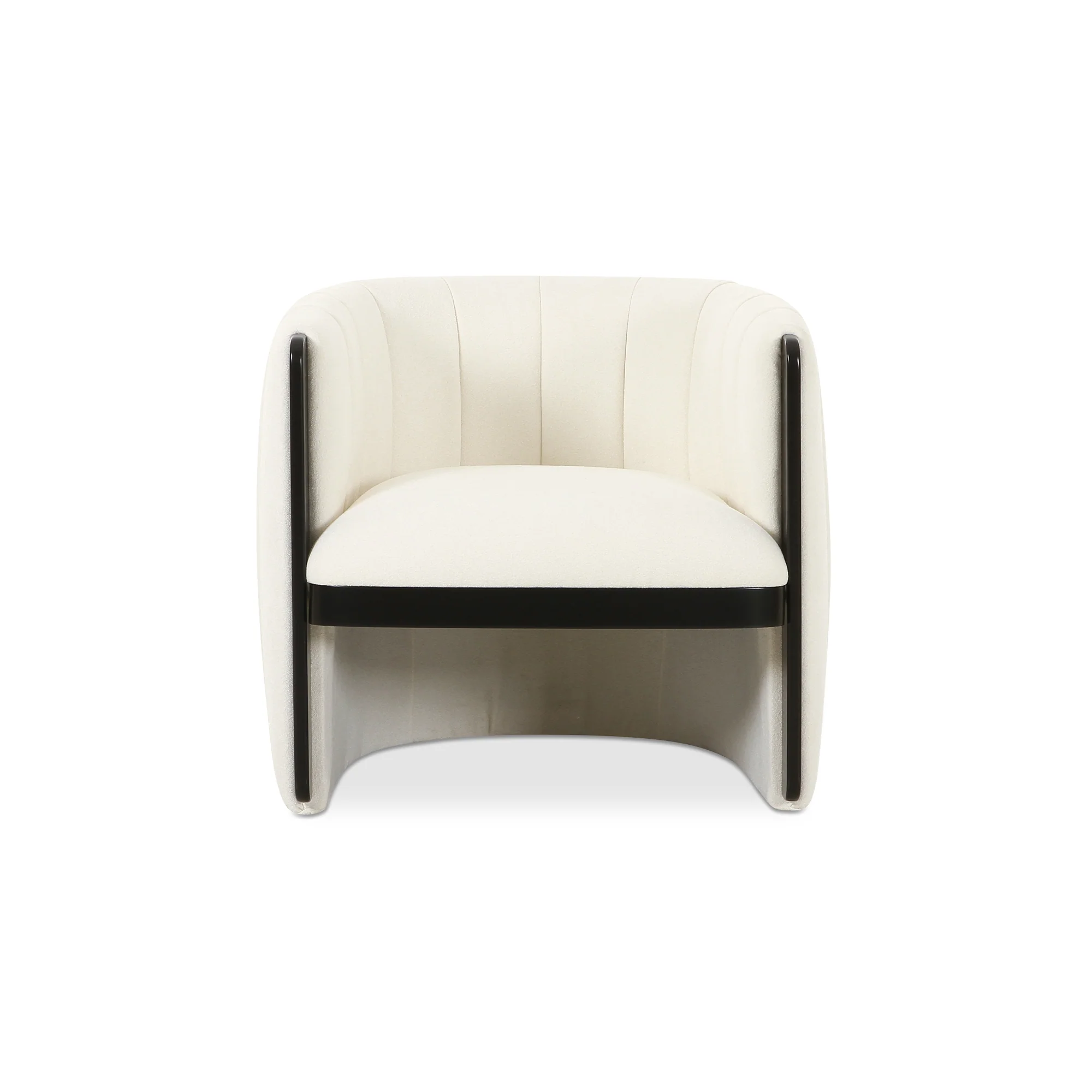 Moe’s Home Collection Francis White Accent Chair