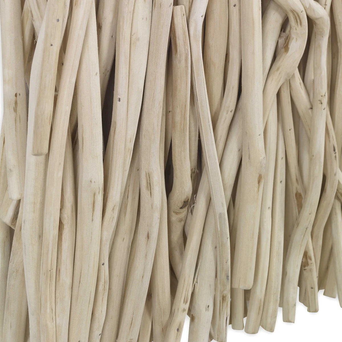 Uttermost Gathered Bleached Teak Square Wood Wall Decor - Image 5