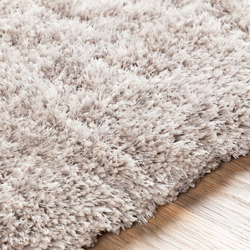 Surya Rugs Grizzly Collection Plush Pile Light Gray Area Rug GRIZZLY-10 - Image 3