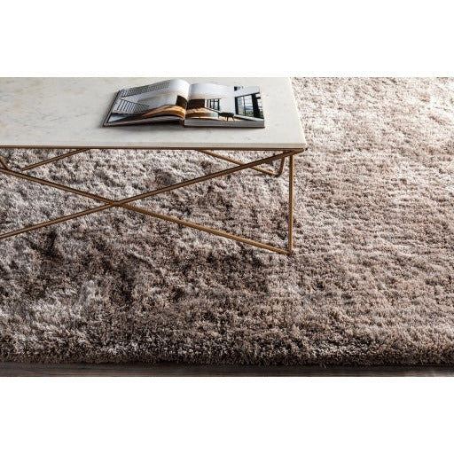 Surya Rugs Grizzly Collection Gray Plush Pile Area Rug GRIZZLY-6 - Image 3