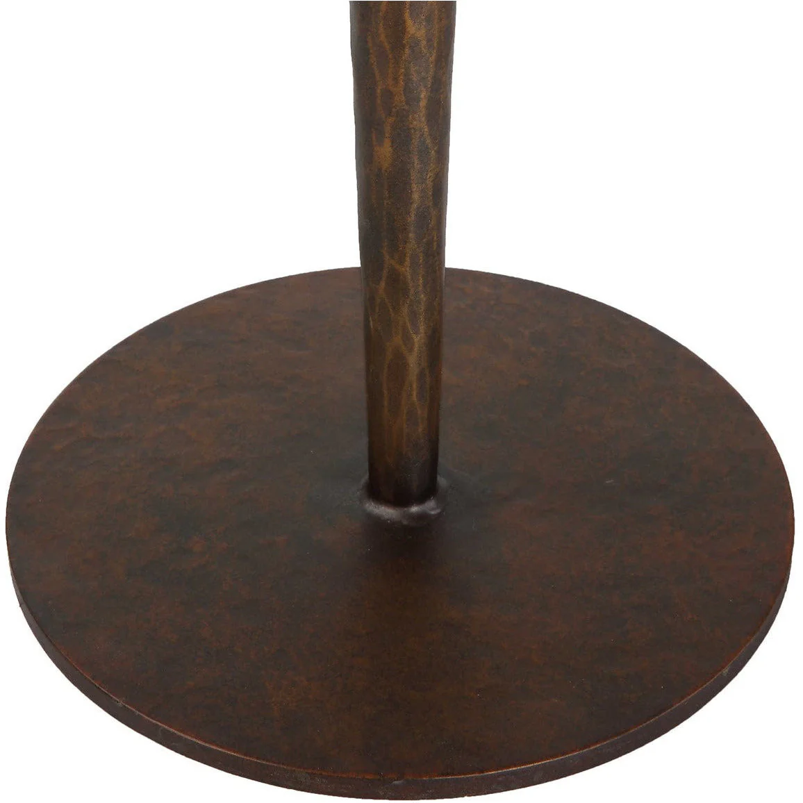 Uttermost Industria Copper Bronzed Finished Iron Accent Table - Image 4