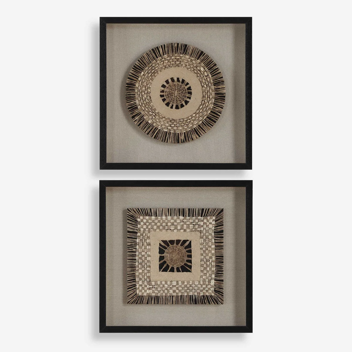 Uttermost Intertwine Set of 2 Shadow Box Frames - Image 2