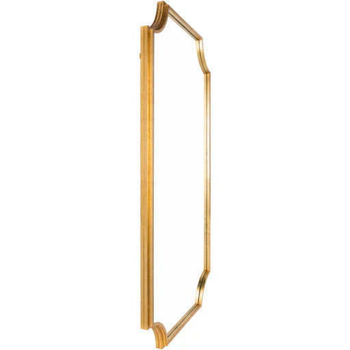 Surya Wall Decor & Mirrors Joslyn Modern Large Wall Mirror Gold Finish JSL-003 - Image 3