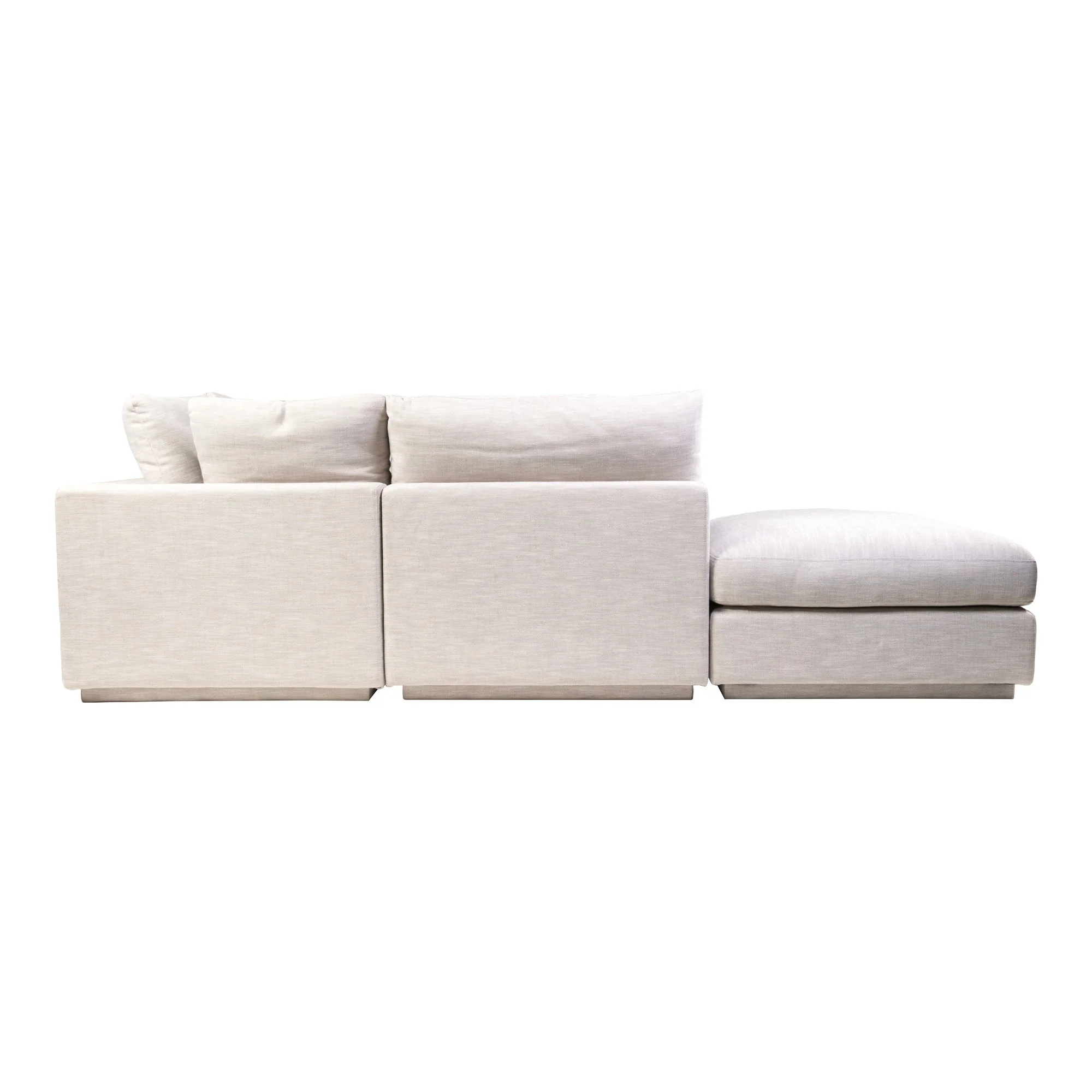 Moe's Home Collection Justin Grey Dream Modular Sectional - Image 4
