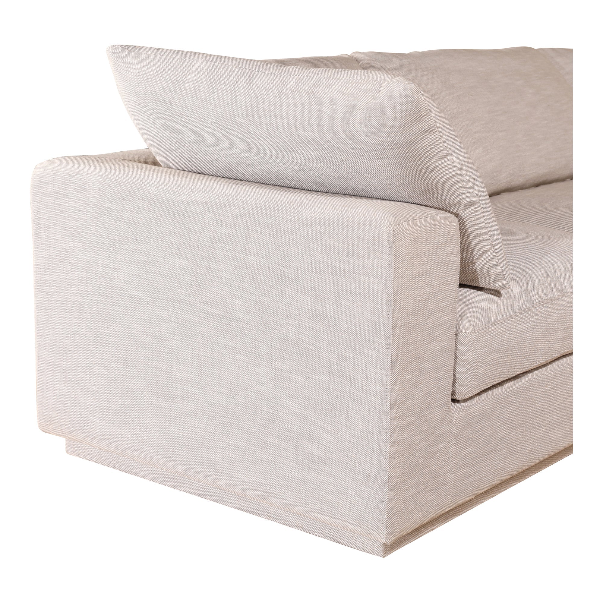 Moe's Home Collection Justin Grey Modular Sectional - Image 5