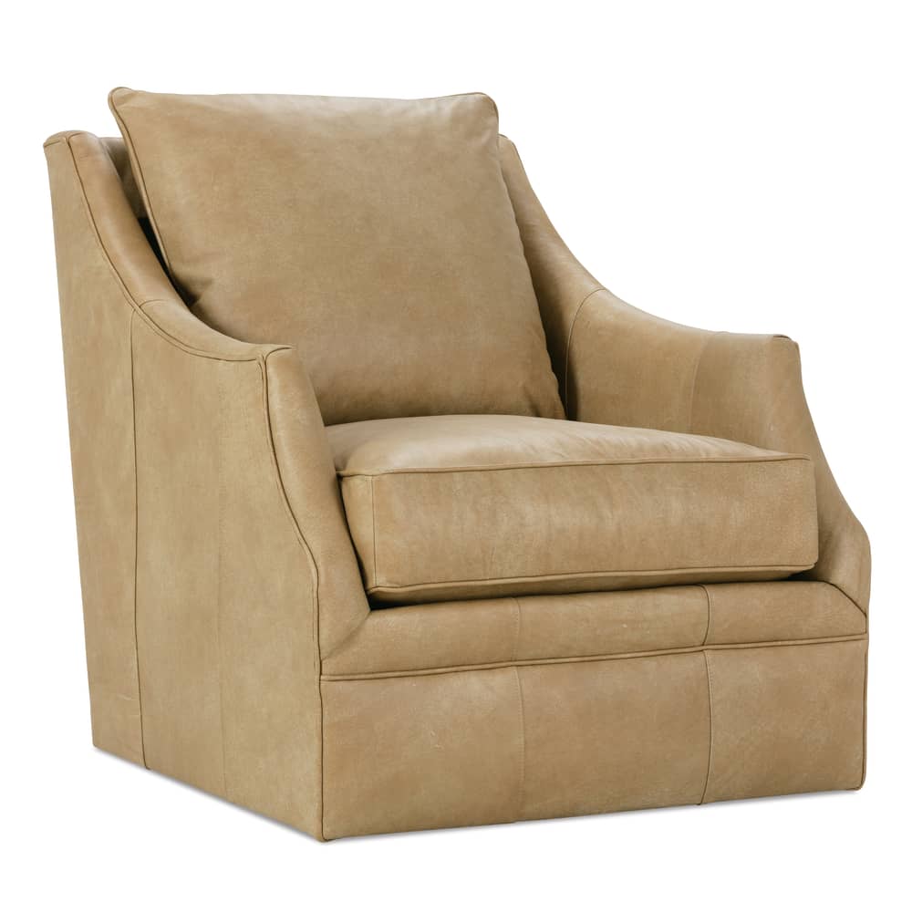 Rowe Furniture Kara Leather Chair ~ Available To Custom Order In All Leathers - Image 3