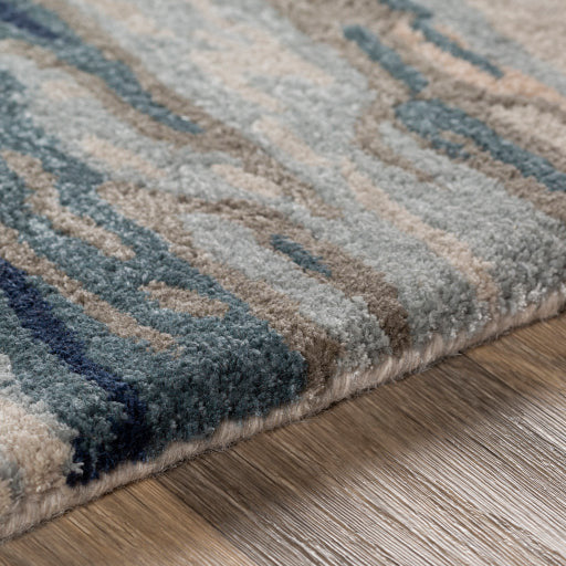 Surya Rugs Kavita Collection Gray, Blue, Teal, Brown & Beige Area Rug KVT-2302 - Image 10