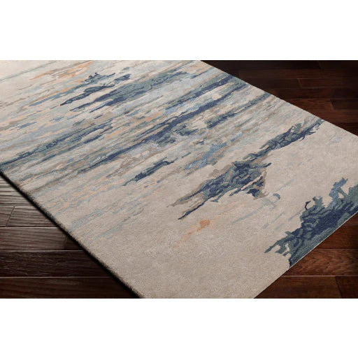 Surya Rugs Kavita Collection Gray, Blue, Teal, Brown & Beige Area Rug KVT-2302 - Image 8