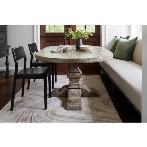 Surya Rugs Kavita Collection Gray, Charcoal, Mustard & Brown Area Rug KVT-2304 - Image 7