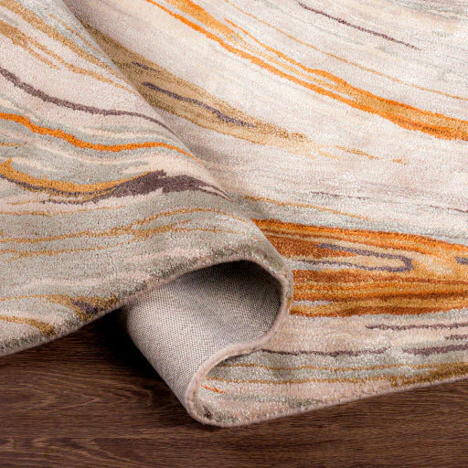 Surya Rugs Kavita Collection Charcoal, Brown, Camel, Gray, Tan & Light Beige Area Rug KVT-2311 - Image 7
