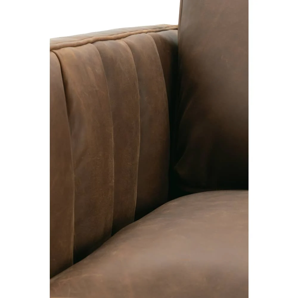 Rowe Furniture Kitt Leather Swivel Chair ~ Available To Custom Order In All Leathers - Image 8