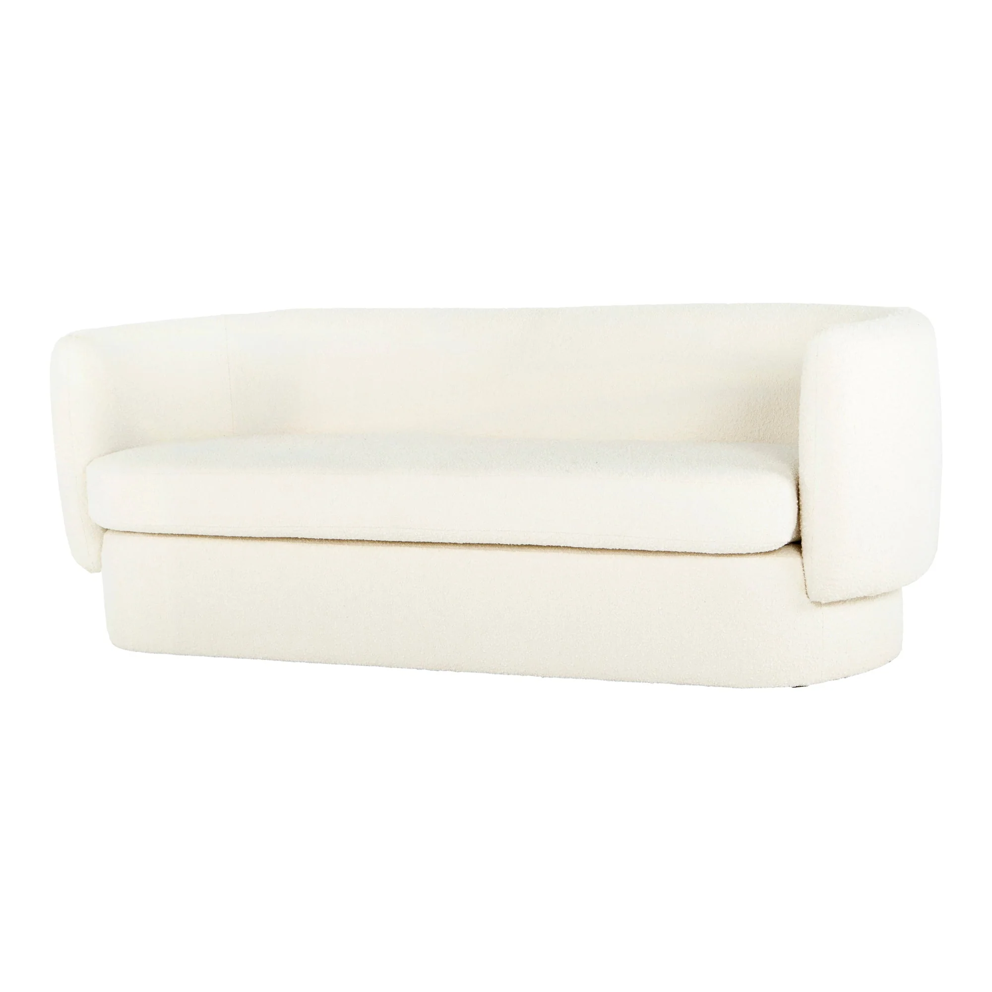 Moe's Home Collection Koba Maya White Sofa - Image 3
