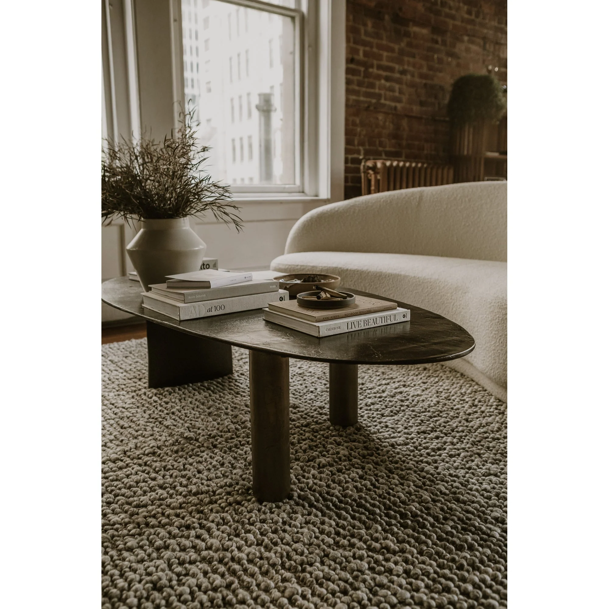 Moe's Home Collection Koba Maya White Sofa - Image 9