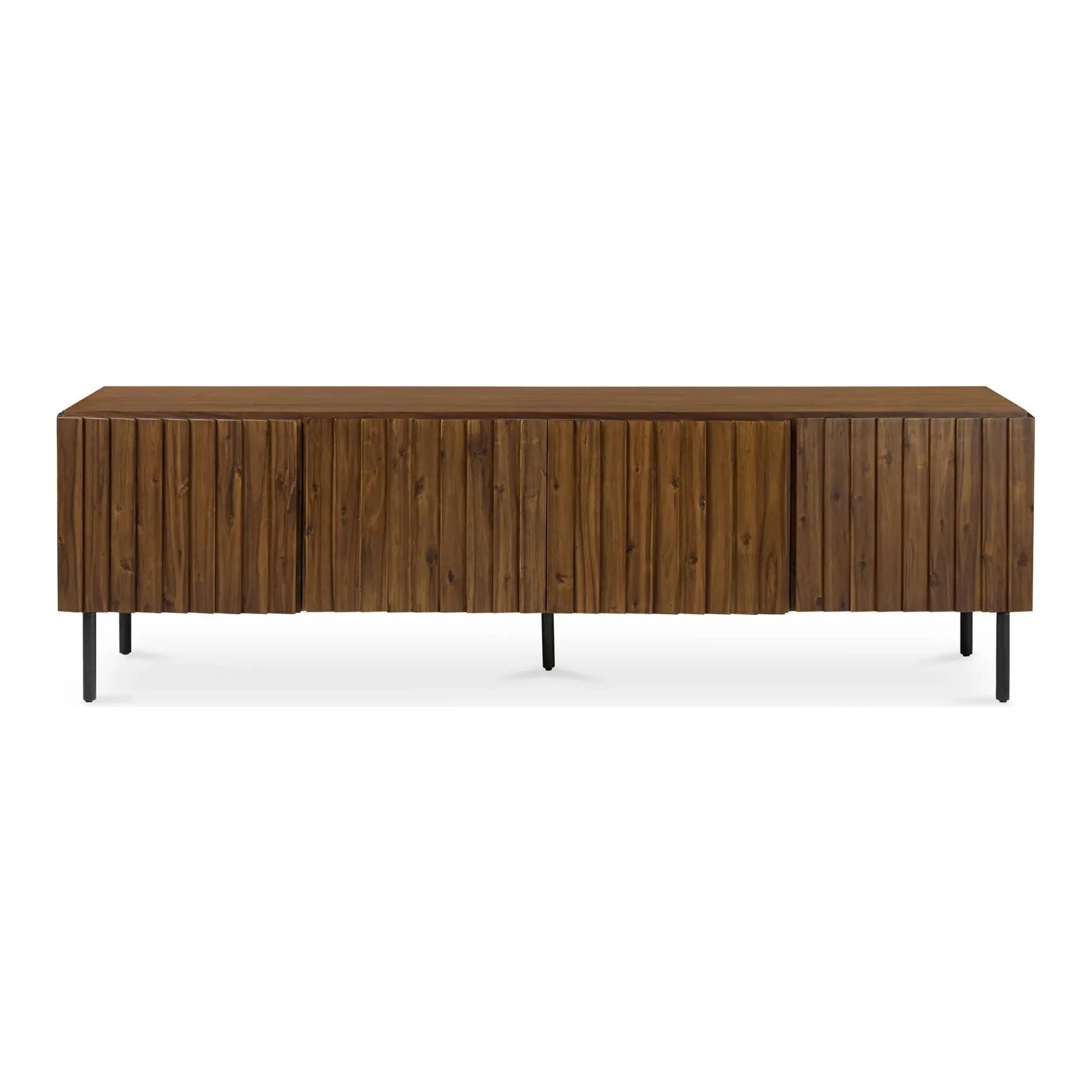 Moe’s Home Collection Lincoln Brown Media Cabinet - Image 3