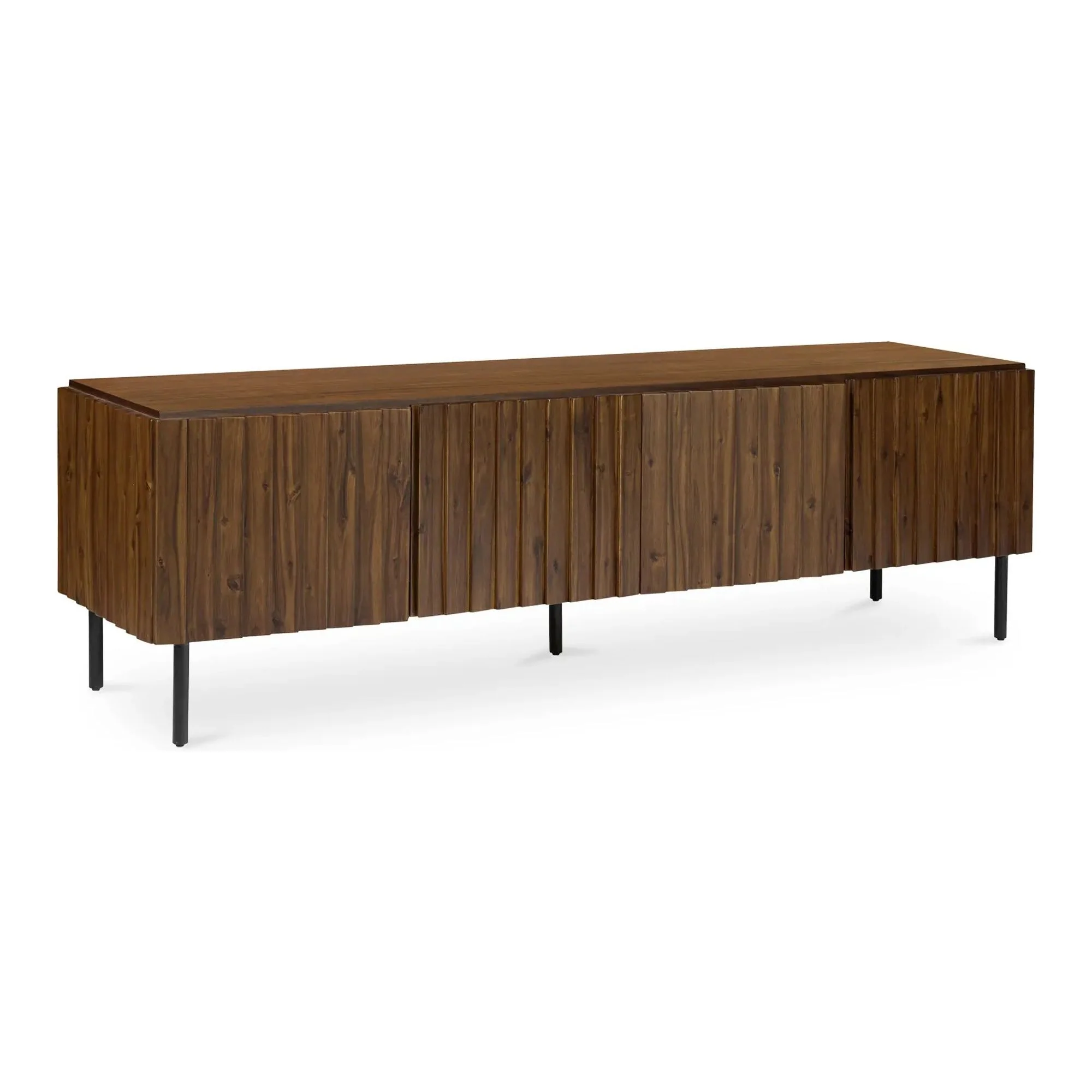 Moe’s Home Collection Lincoln Brown Media Cabinet - Image 4