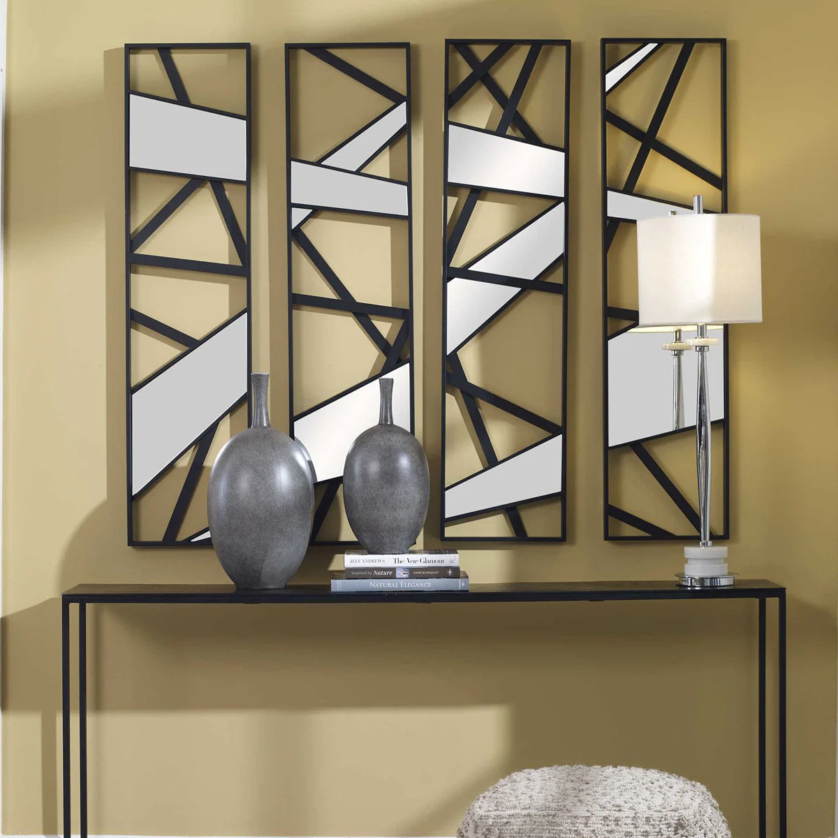 Uttermost Looking Glass Ser of 4 Mirrored Wall Decor - Image 2