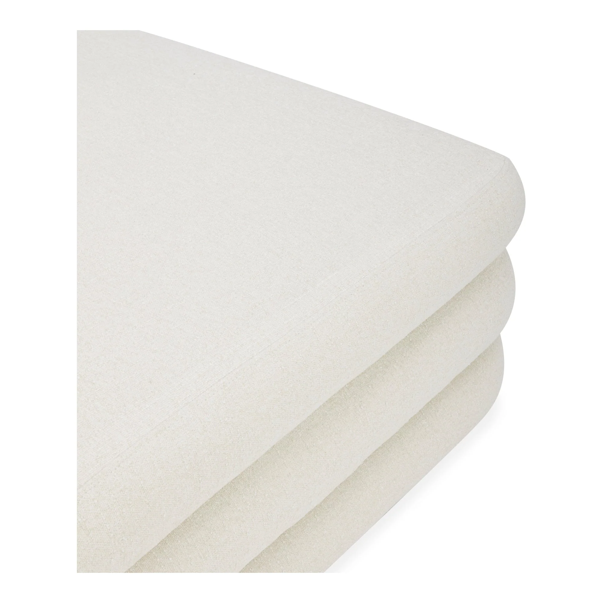 Moe's Home Collection Lowtide Alcove Warm White Modular Sectional - Image 9