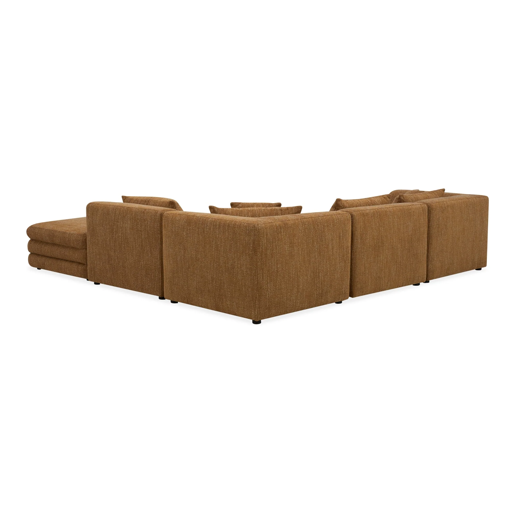 Moe's Home Collection Lowtide Amber Glow Dream Modular Sectional - Image 5