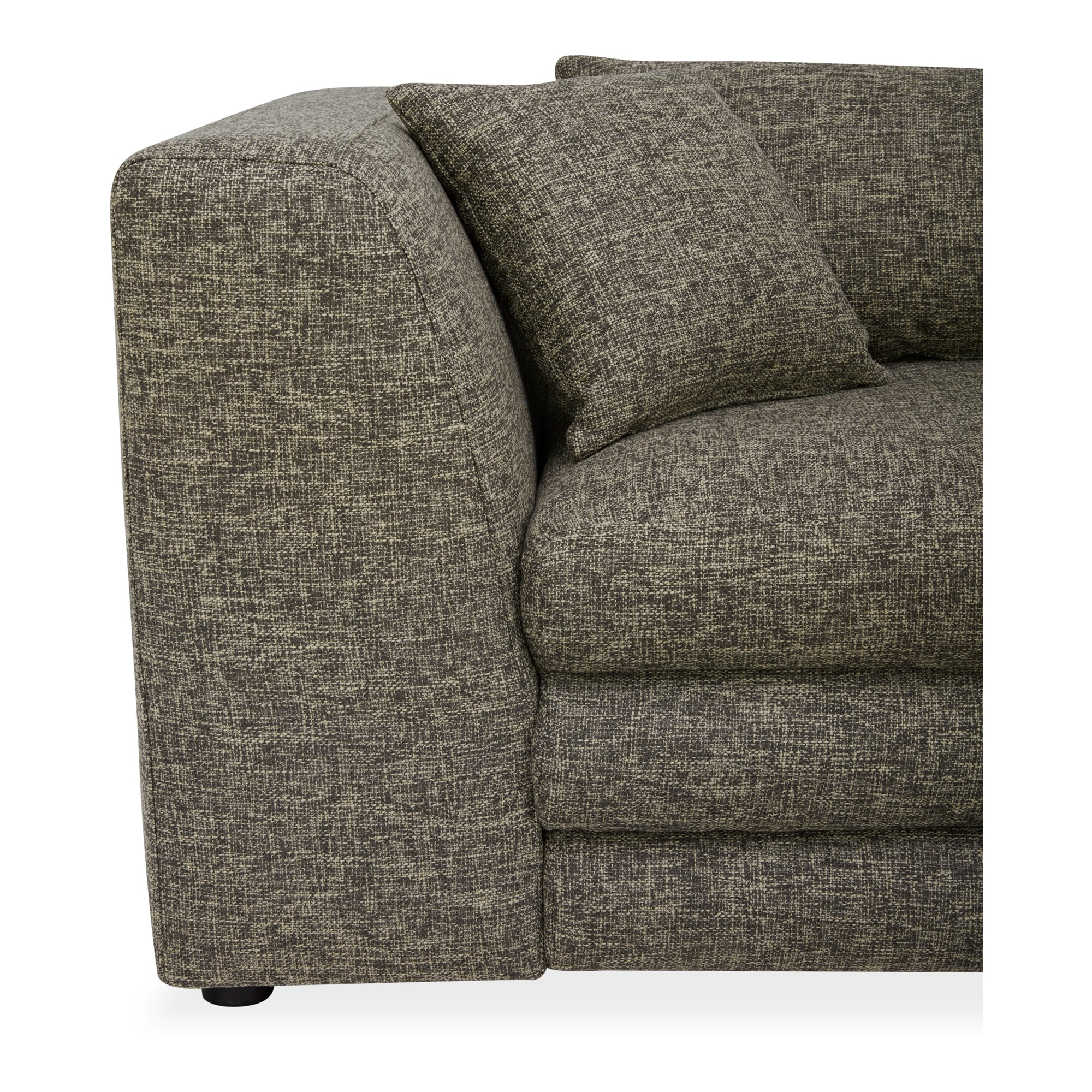Moe's Home Collection Lowtide Stone Tweed Dream Modular Sectional - Image 6