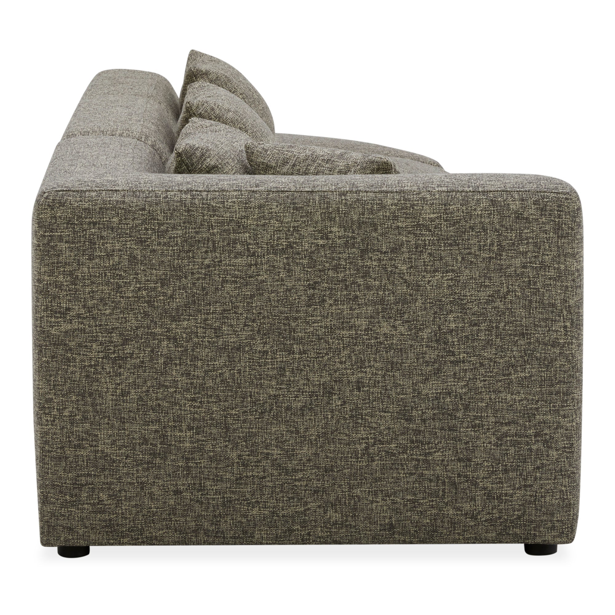 Moe's Home Collection Lowtide Linear Stone Tweed Modular Sectional - Image 3