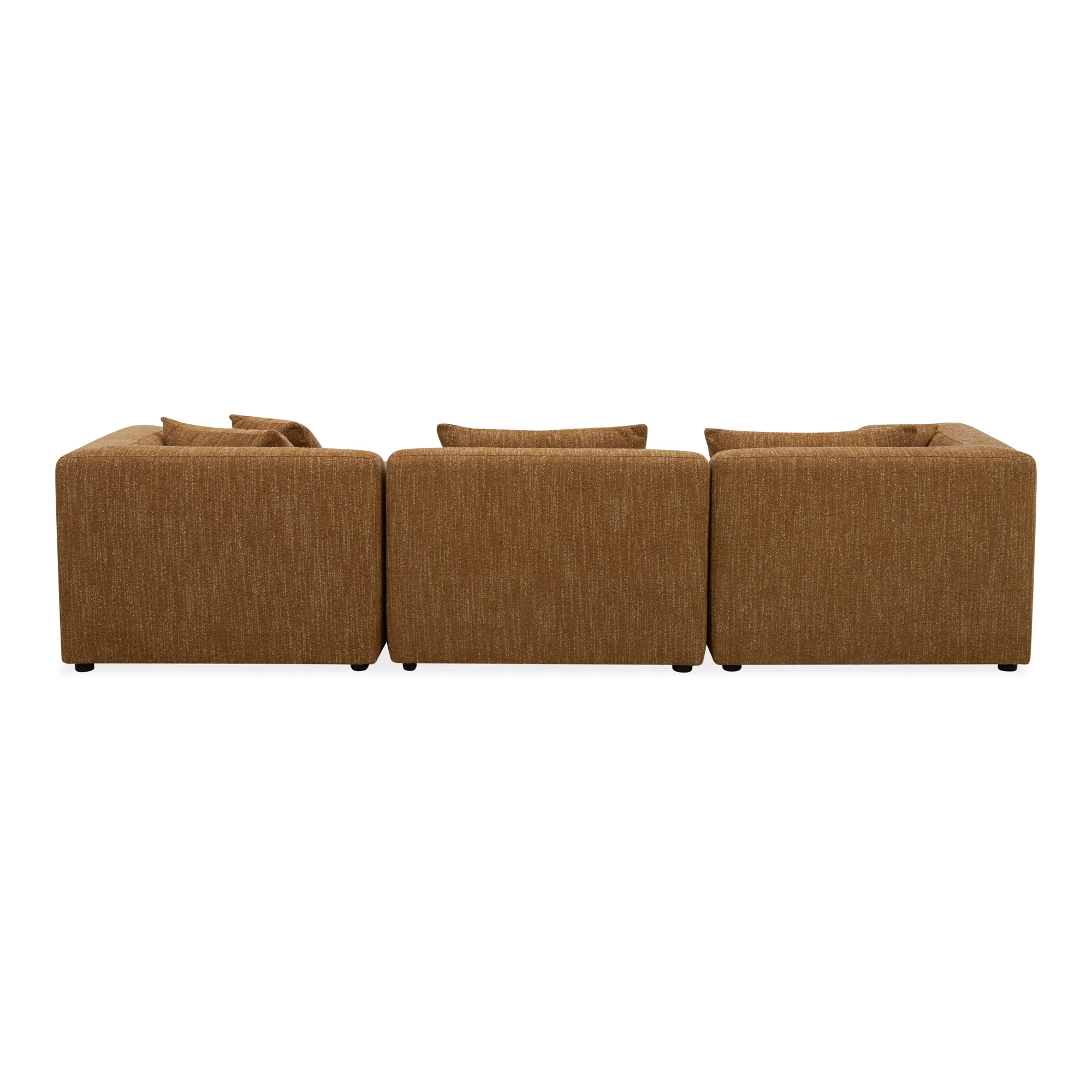 Moe's Home Collection Lowtide Lounge Amber Glow Modular Sectional - Image 5