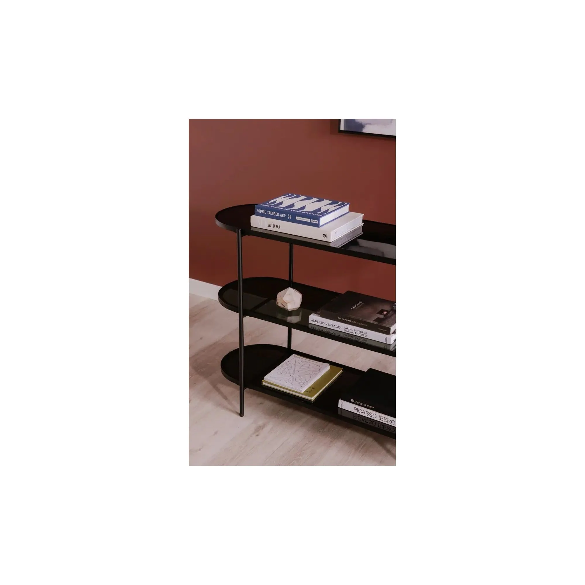 Moe’s Home Collection Lozz Black Console Table - Image 3