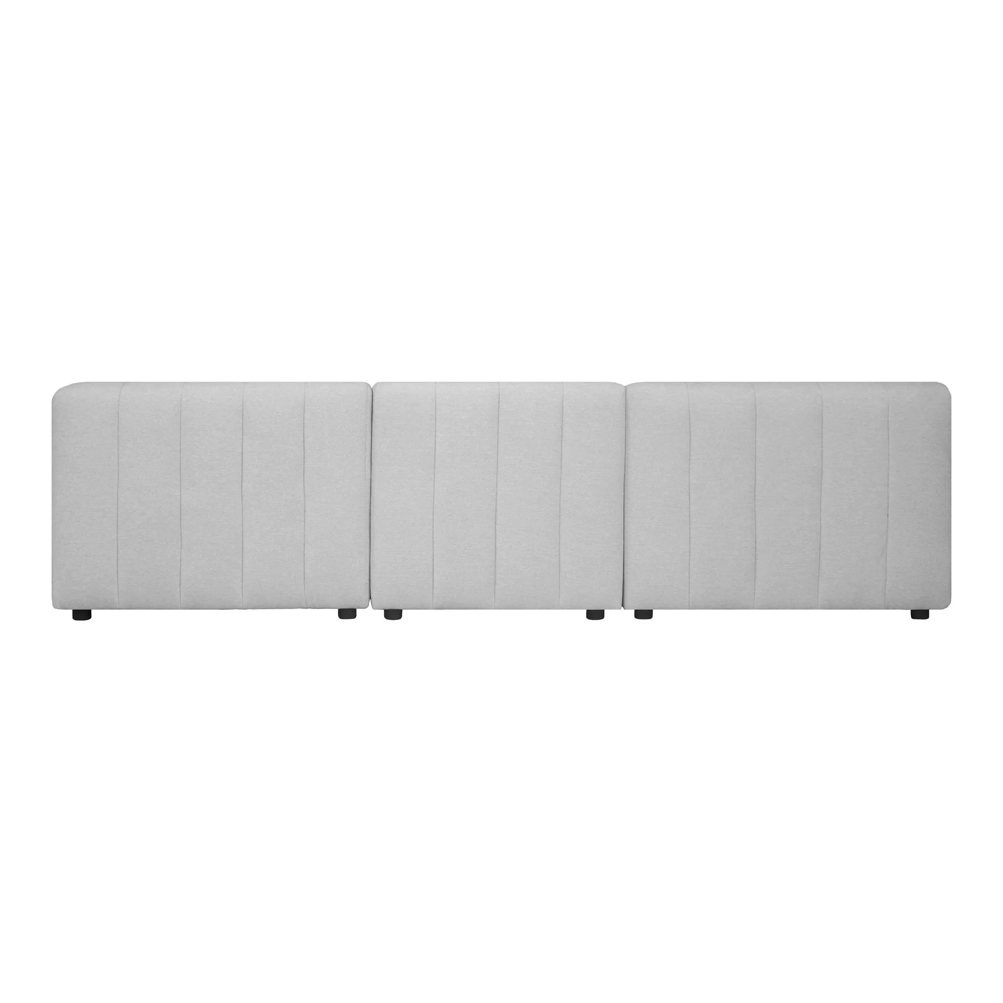 Moe's Home Collection Lyric Classic Oatmeal Beige L- Shaped Modular Sectional - Image 3