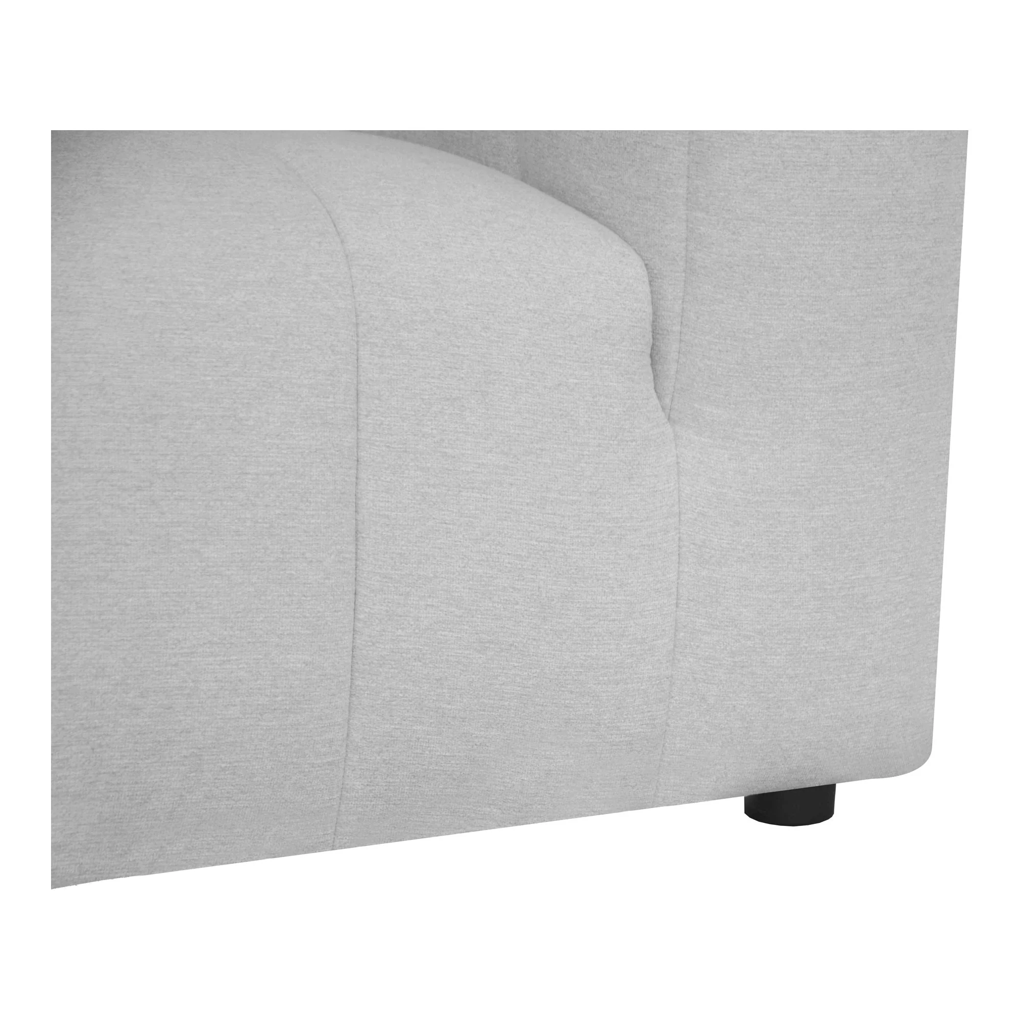Moe's Home Collection Lyric Classic Oatmeal Beige L- Shaped Modular Sectional - Image 6