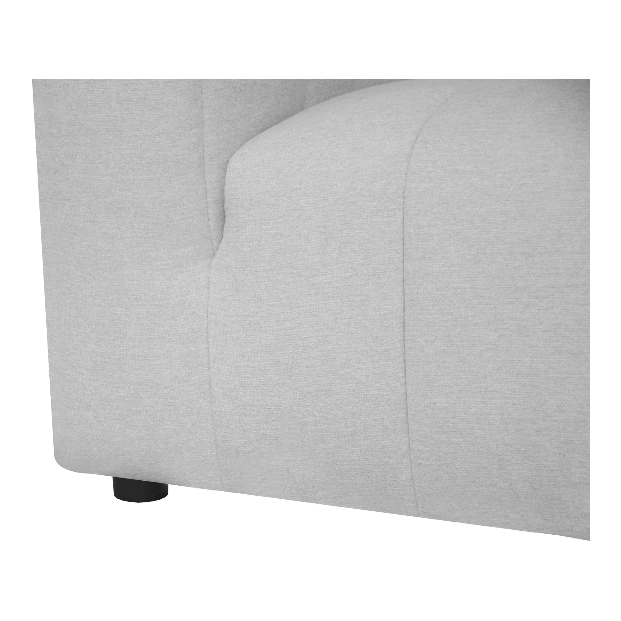 Moe's Home Lyric Dream Oatmeal Beige Modular Right-Facing Sectional - Image 5