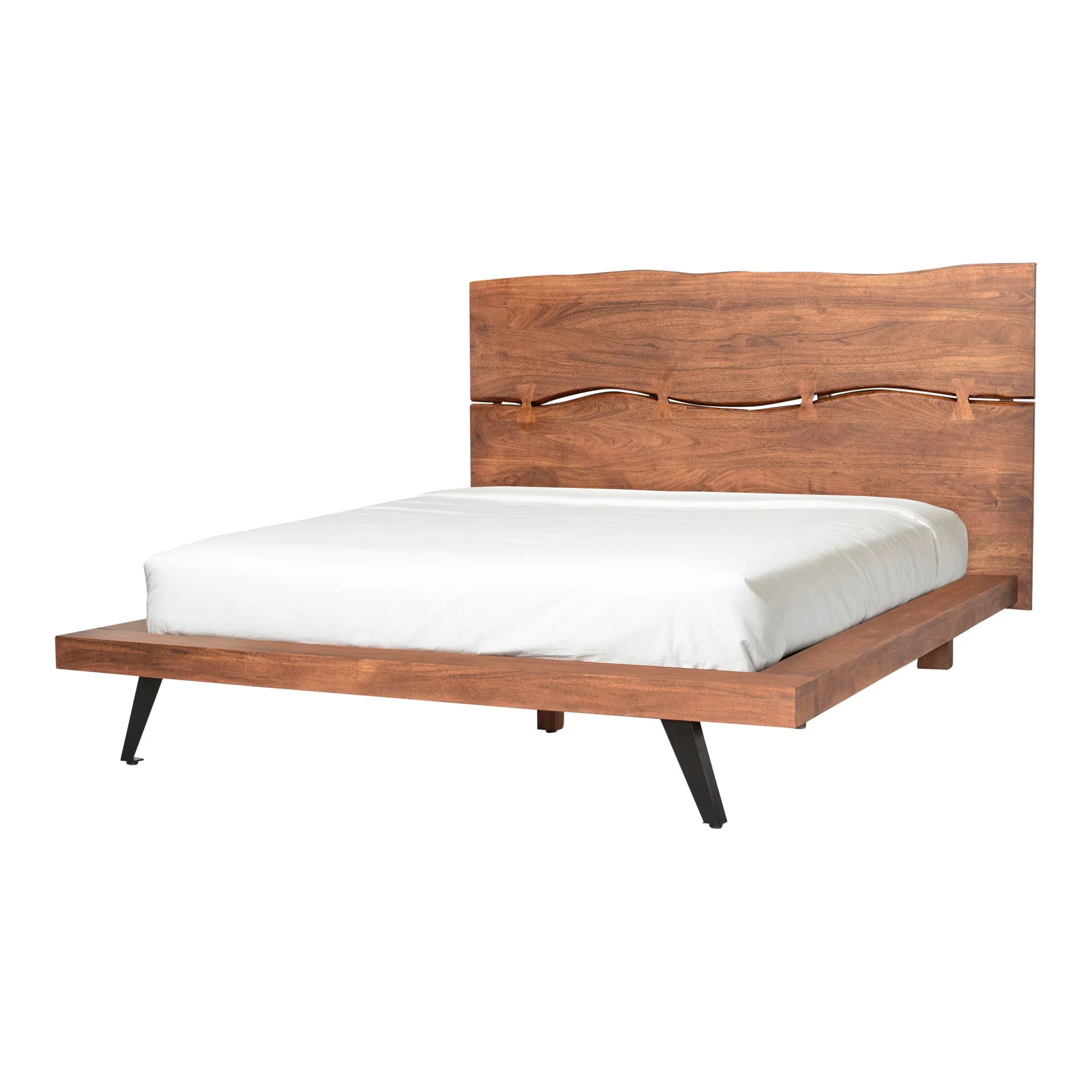 Moe's Home Collection Madagascar Brown Platform King Size Bed - Image 10