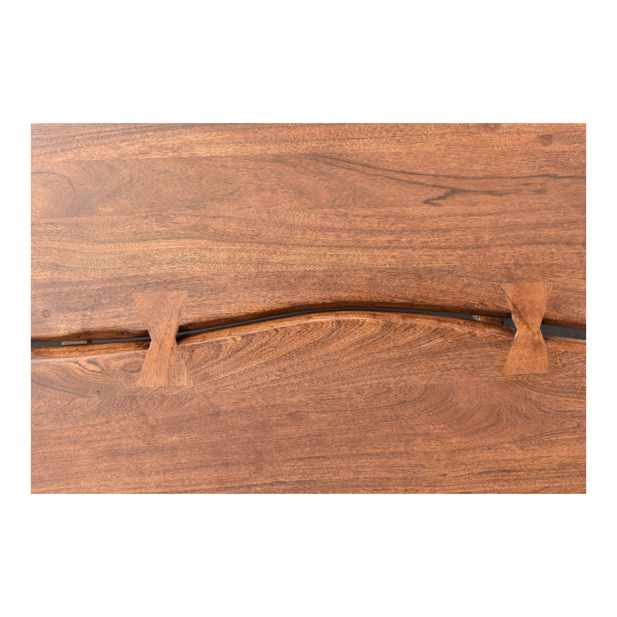 Moe's Home Collection Madagascar Brown Platform King Size Bed - Image 8
