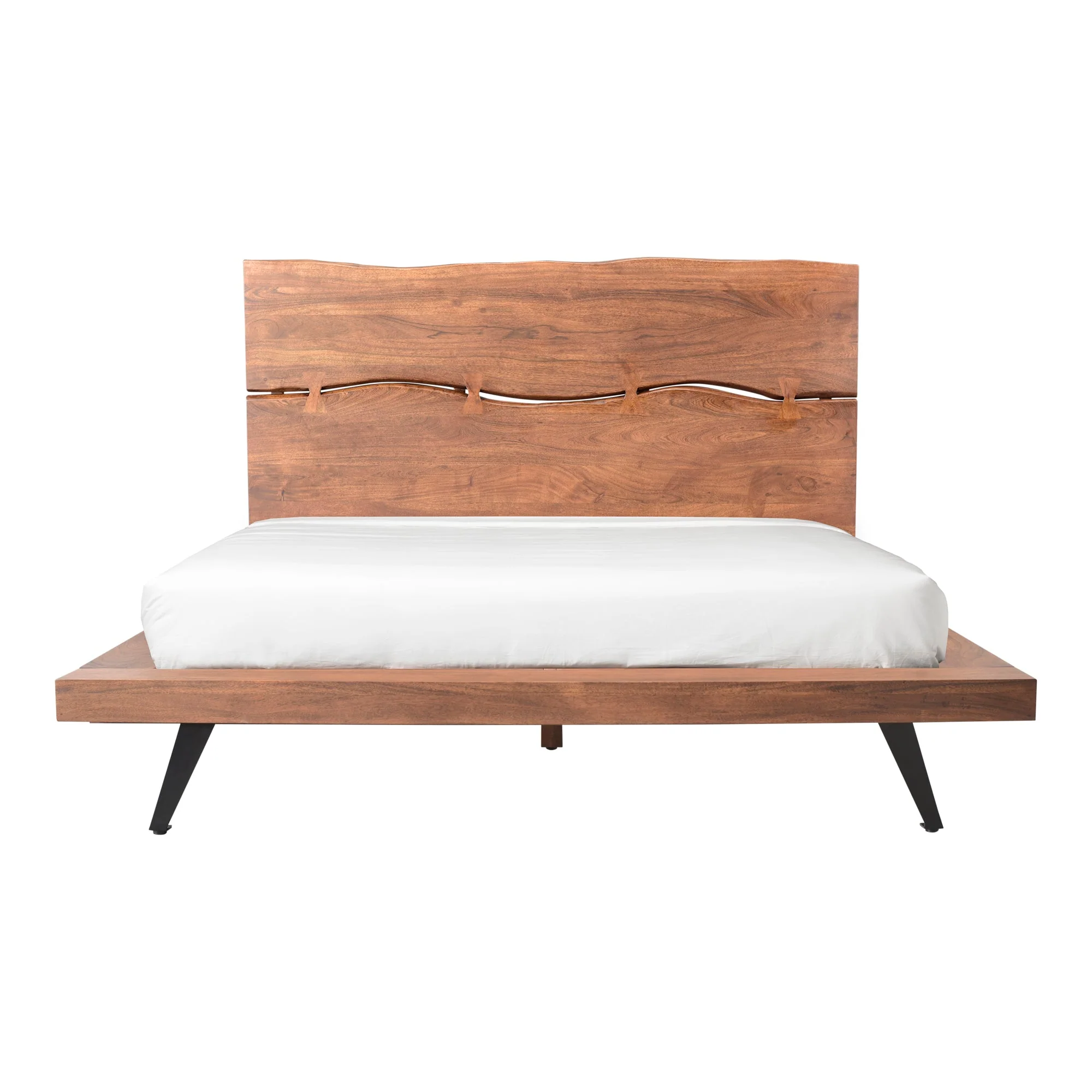Moe's Home Collection Madagascar Brown Platform King Size Bed - Image 9