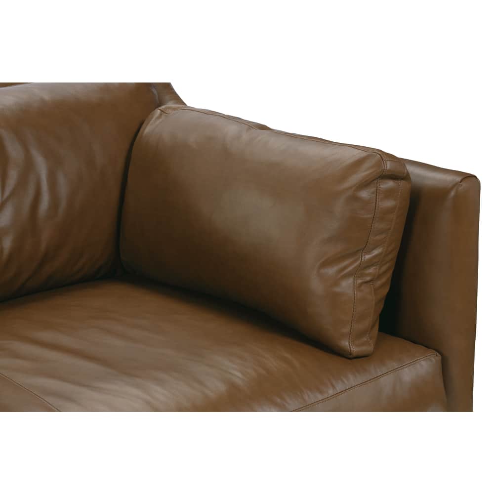 Rowe Furniture Madeline Bespoke Leather Sofa ~ Available To Custom Order In 13 Leather Choices - Image 5