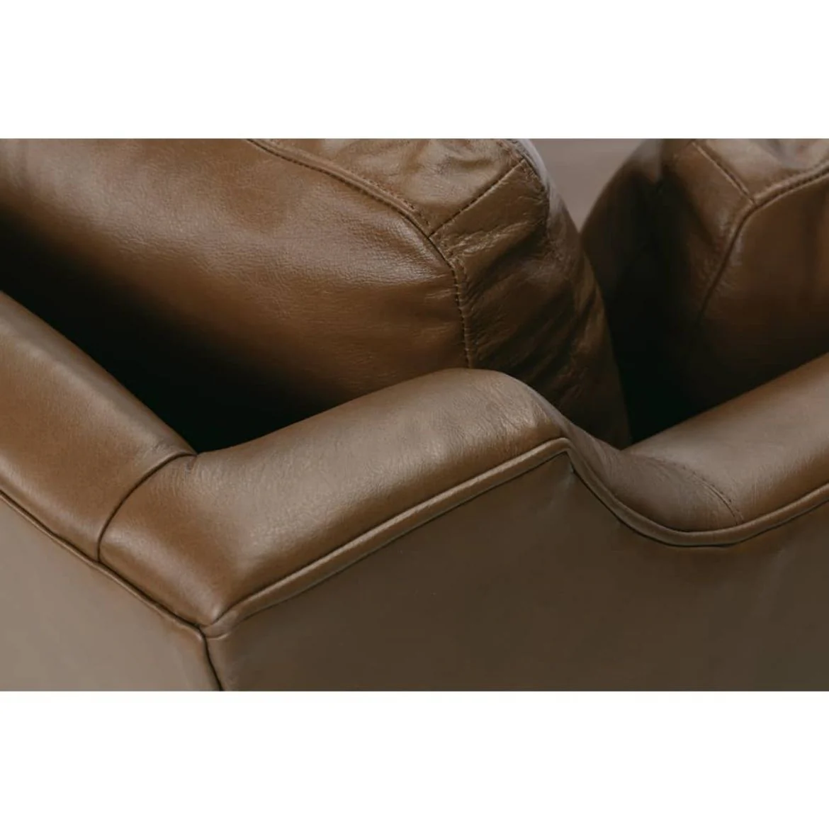 Rowe Furniture Madeline Bespoke Leather Sofa ~ Available To Custom Order In 13 Leather Choices - Image 8
