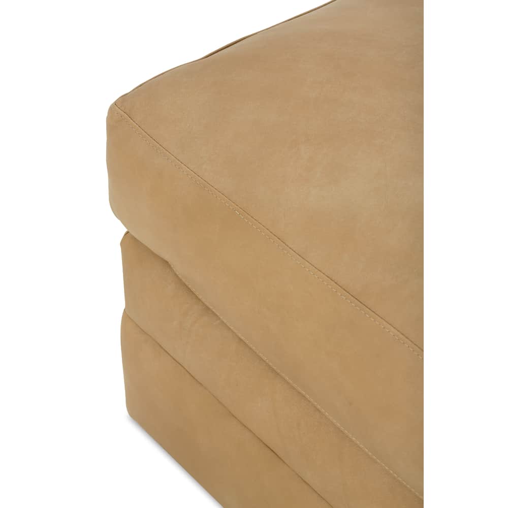 Rowe Furniture Madeline Leather Ottoman ~ Available To Custom Order In All Leathers - Image 4