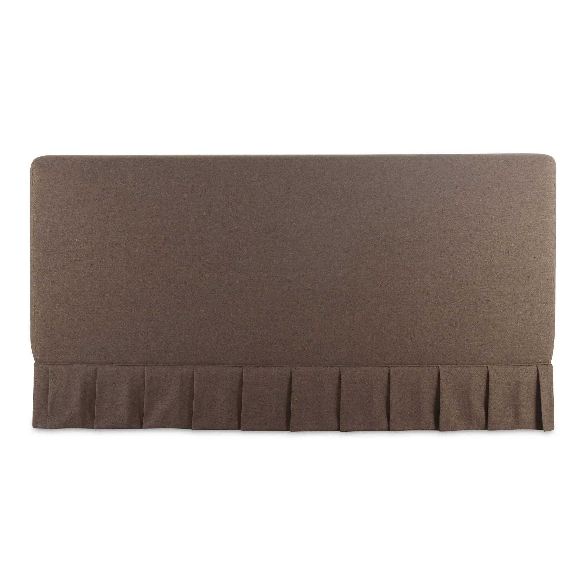Moe's Home Collection Maren Brown Upholstered Queen Size Bed - Image 6