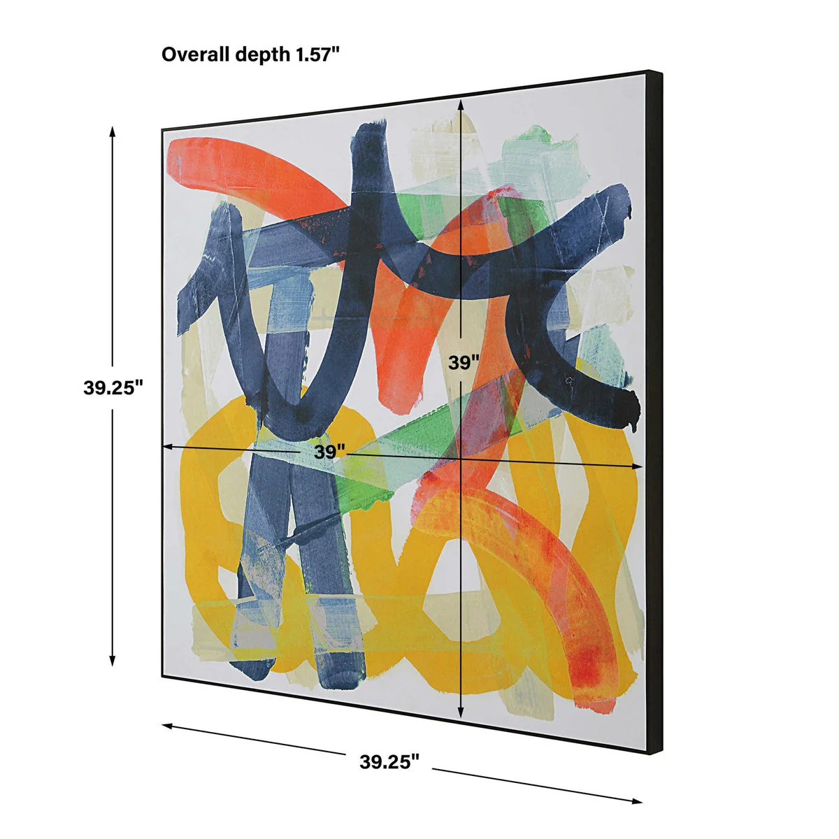 Uttermost Midtown Modern Graffiti Framed Print - Image 7