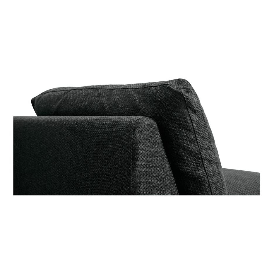 Moe’s Home Collection Miles Charcoal Outdoor Chaise - Image 5