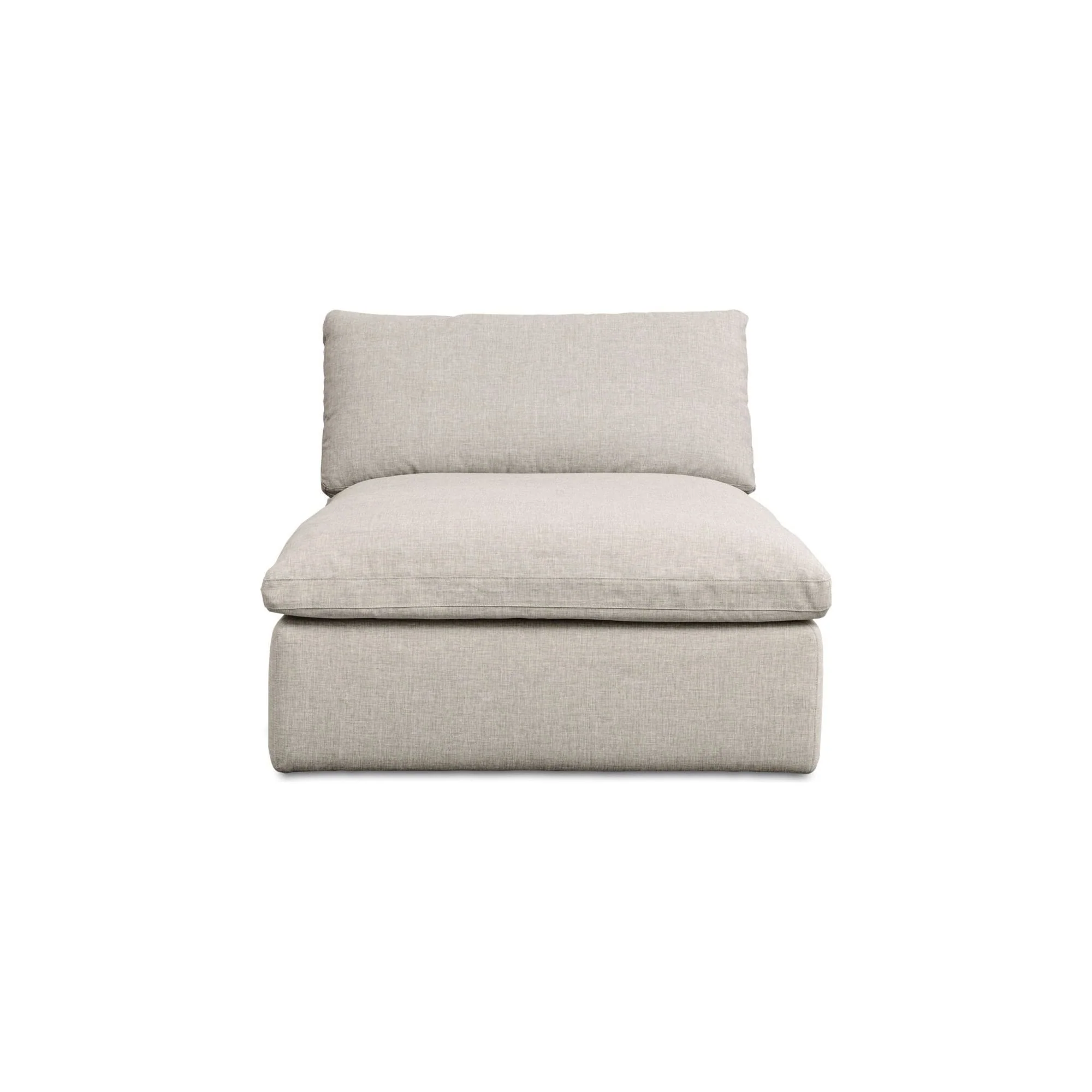 Moe’s Home Collection Miles Light Grey Outdoor Chaise - Image 6