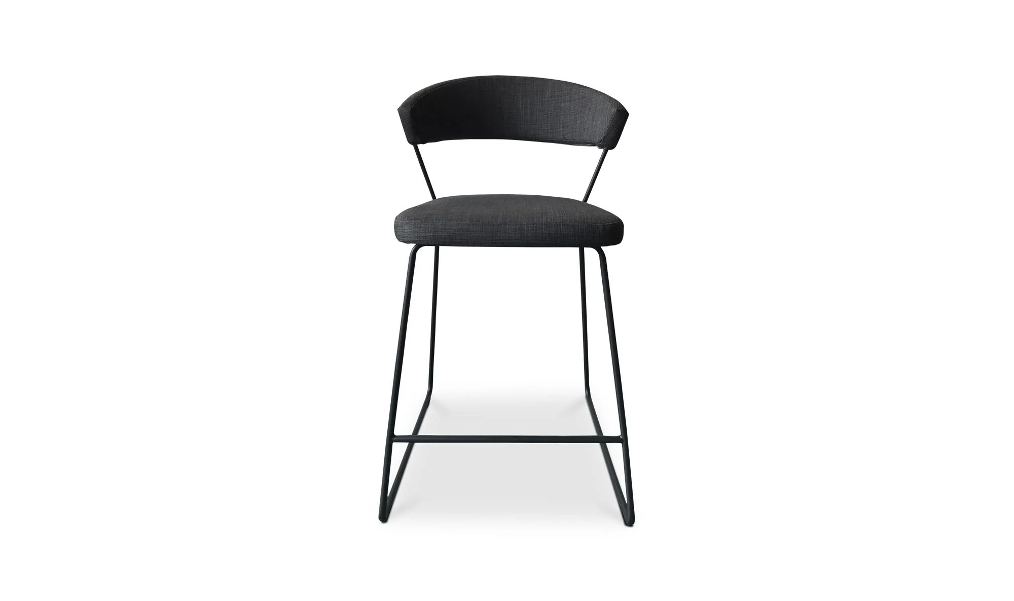 Moe's Home Adria Counter Stool Dark Grey