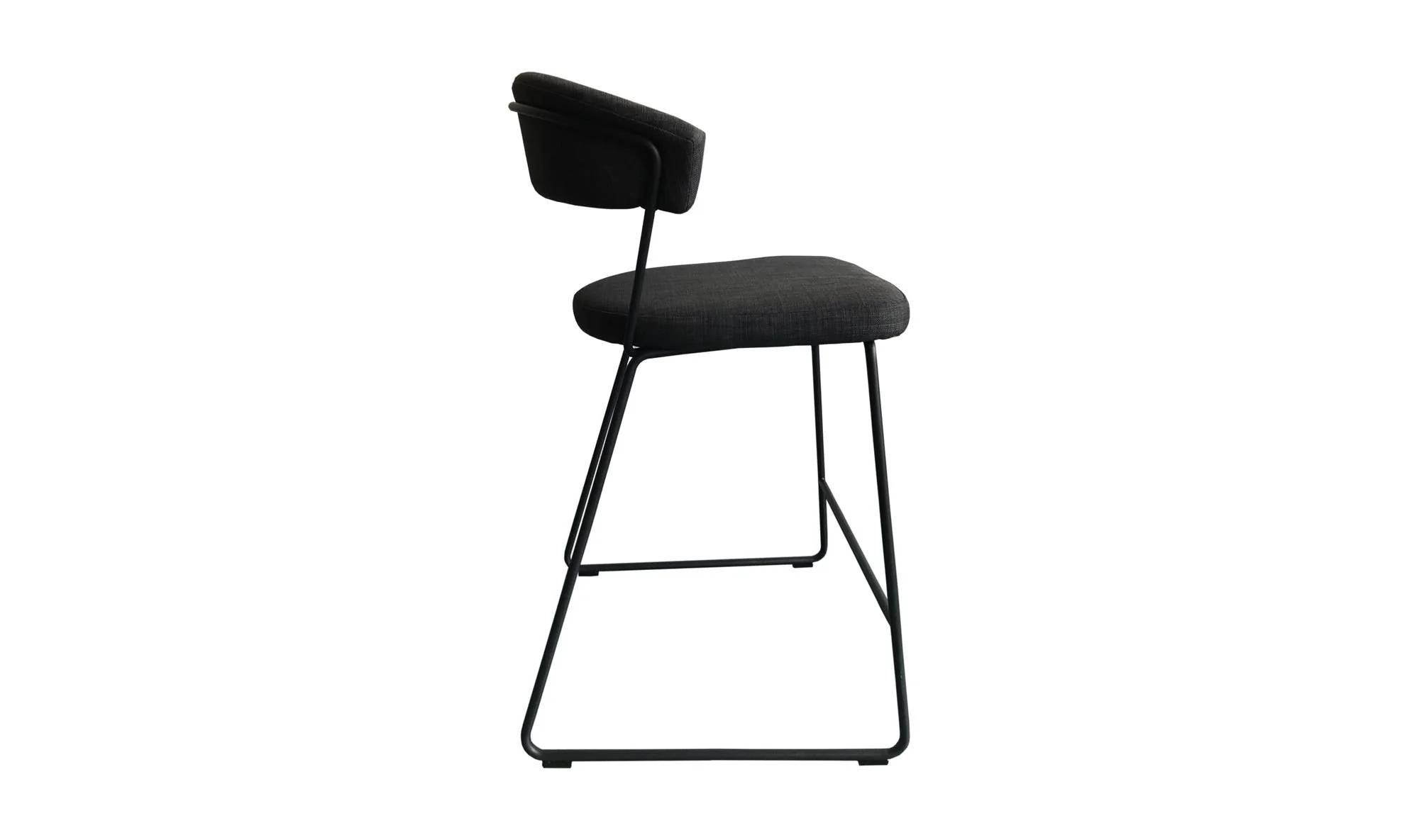 Moe's Home Adria Counter Stool Dark Grey - Image 3