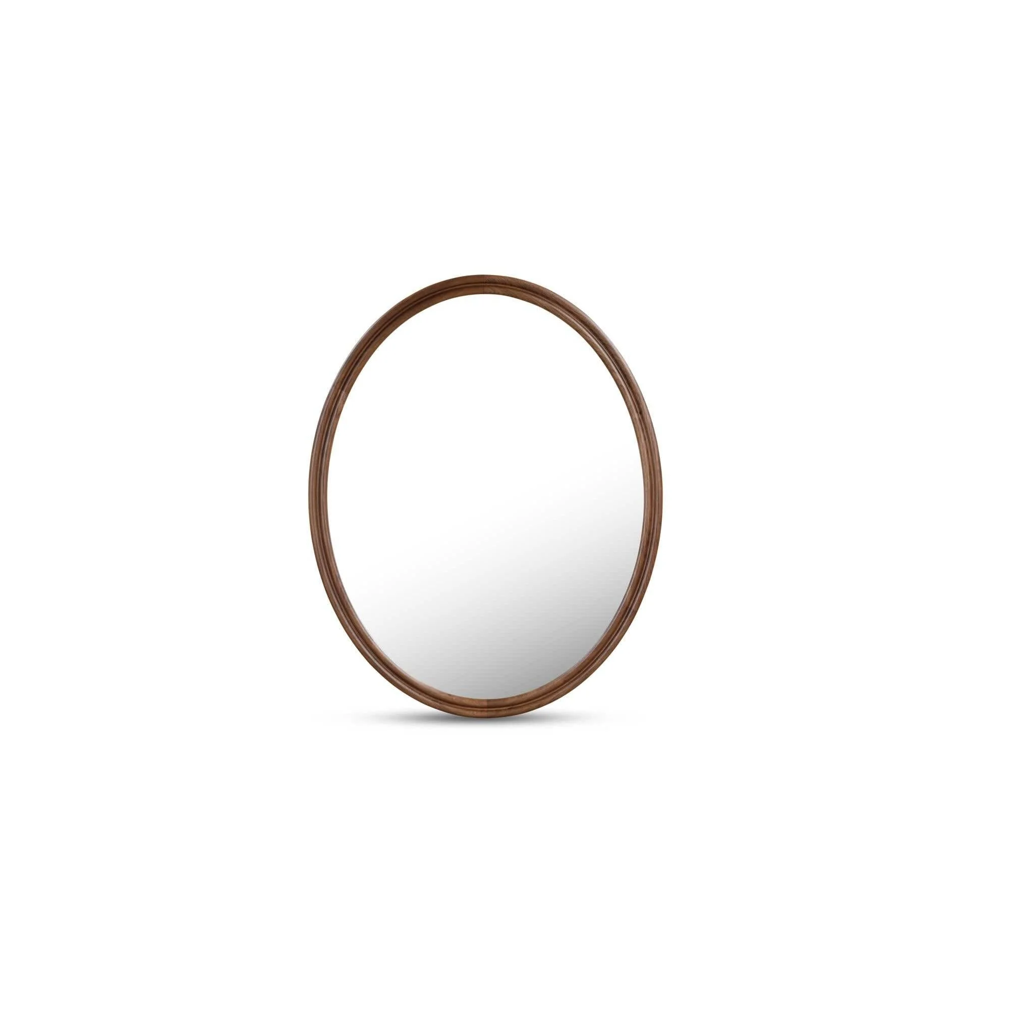 Moe's Home Alcott Oval Mirror Walnut