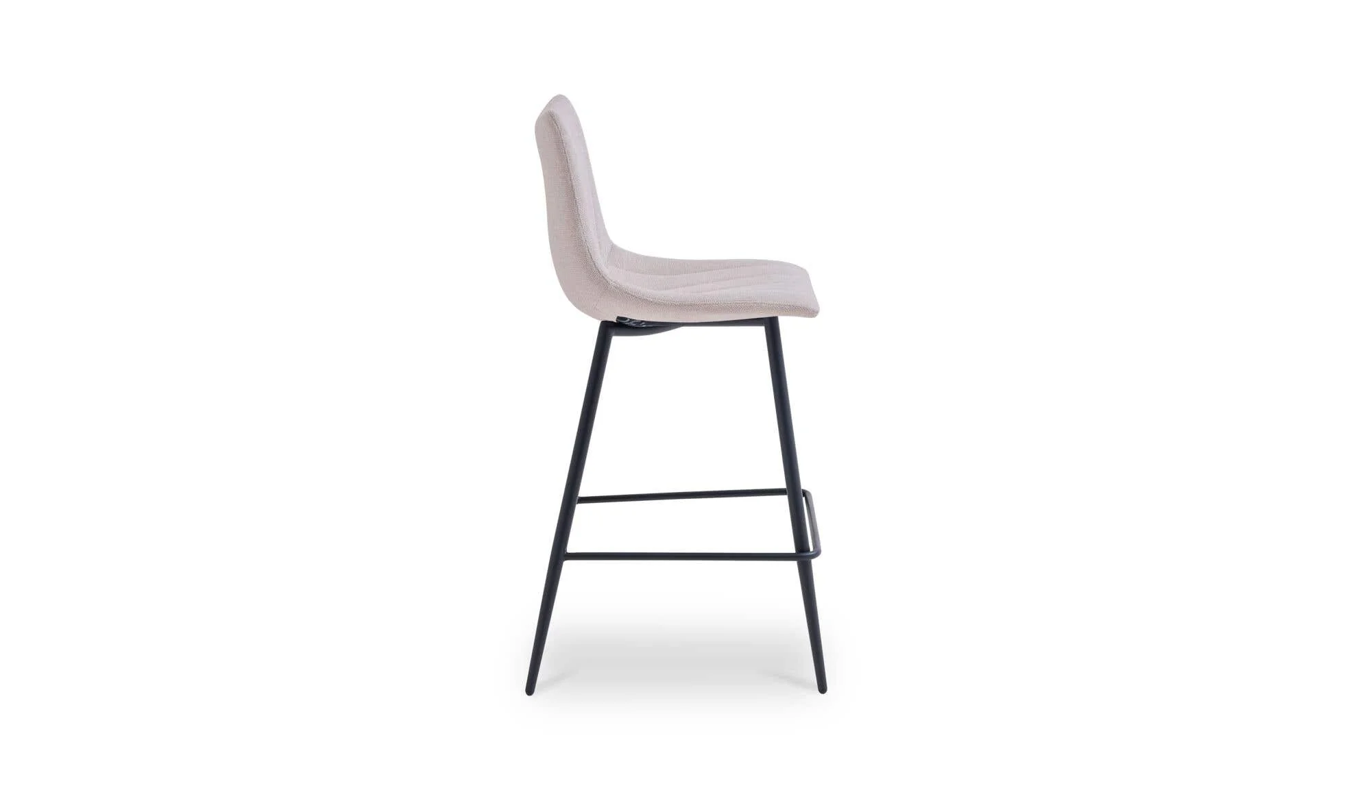 Moe's Home Alibi Bar Stool Beige-Set of Two - Image 6
