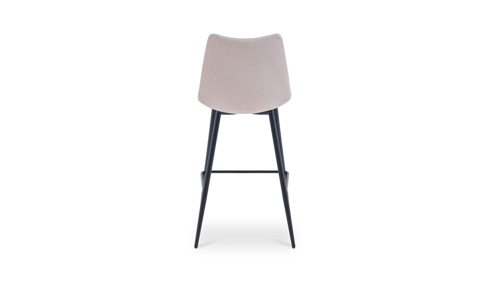 Moe's Home Alibi Bar Stool Beige-Set of Two - Image 7