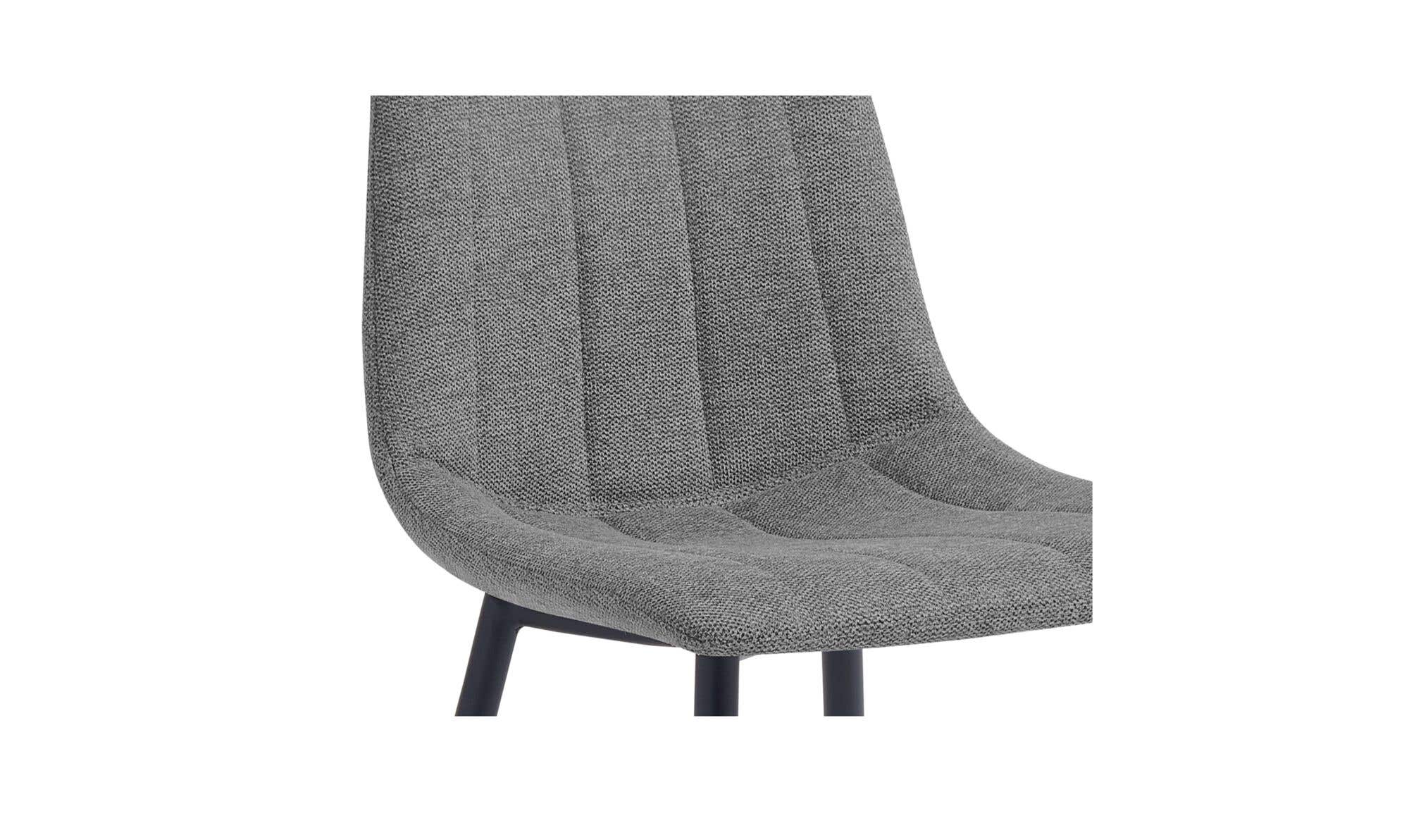 Moe's Home Alibi Bar Stool Dark Grey-Set of Two - Image 7