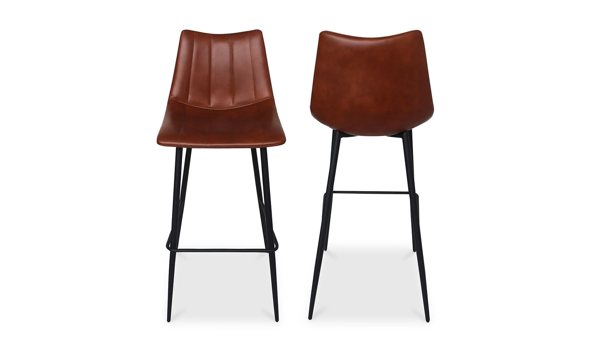 Moe's Home Alibi Barstool Brown - Set Of Two - Image 4