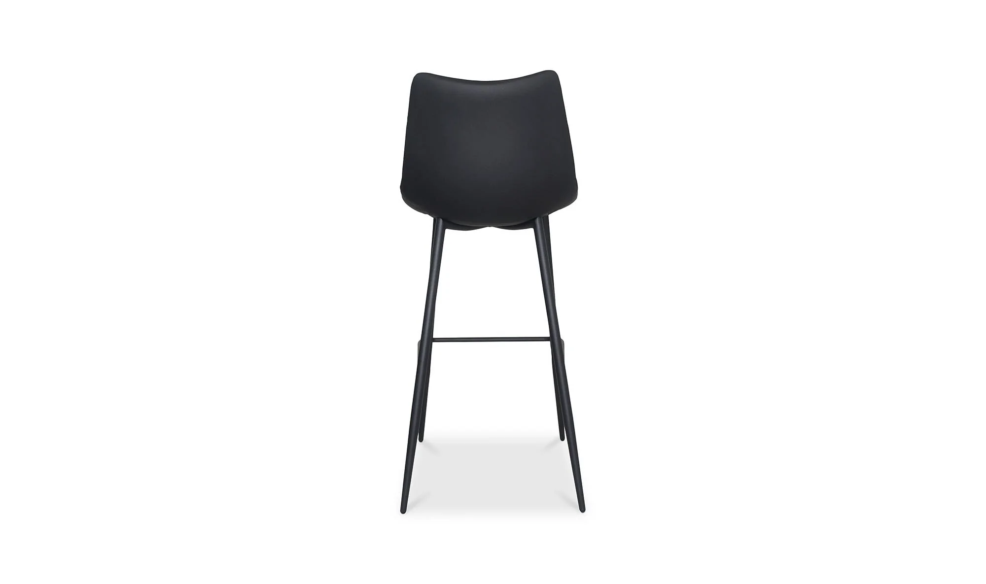 Moe's Home Alibi Barstool Matte Black - Set Of Two - Image 7